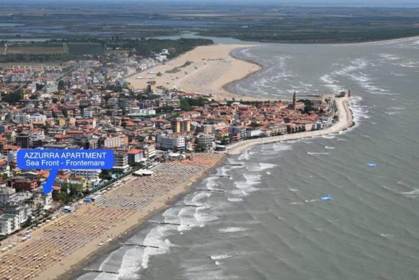 Appartamento Frontemare Azzurra Caorle Bagian luar foto